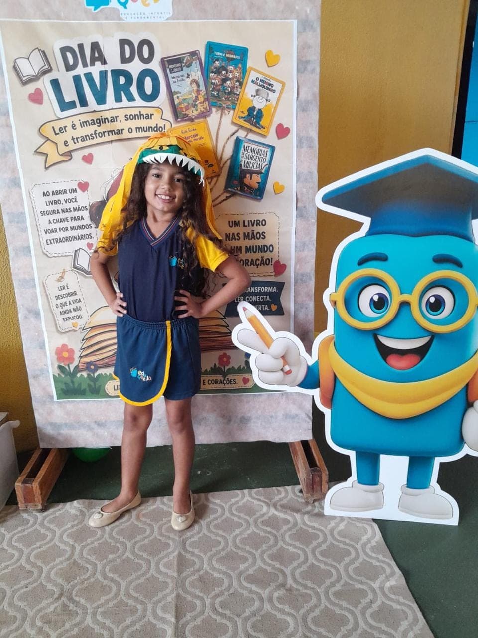 Alunos do 1º Ano do Ensino Fundamental em atividades pedagógicas na Eduque Já (foto 2)