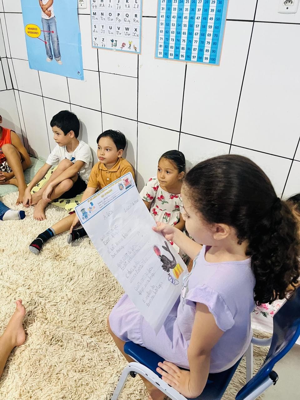 Alunos do 2º Ano do Ensino Fundamental em atividades pedagógicas na Eduque Já (foto 2)