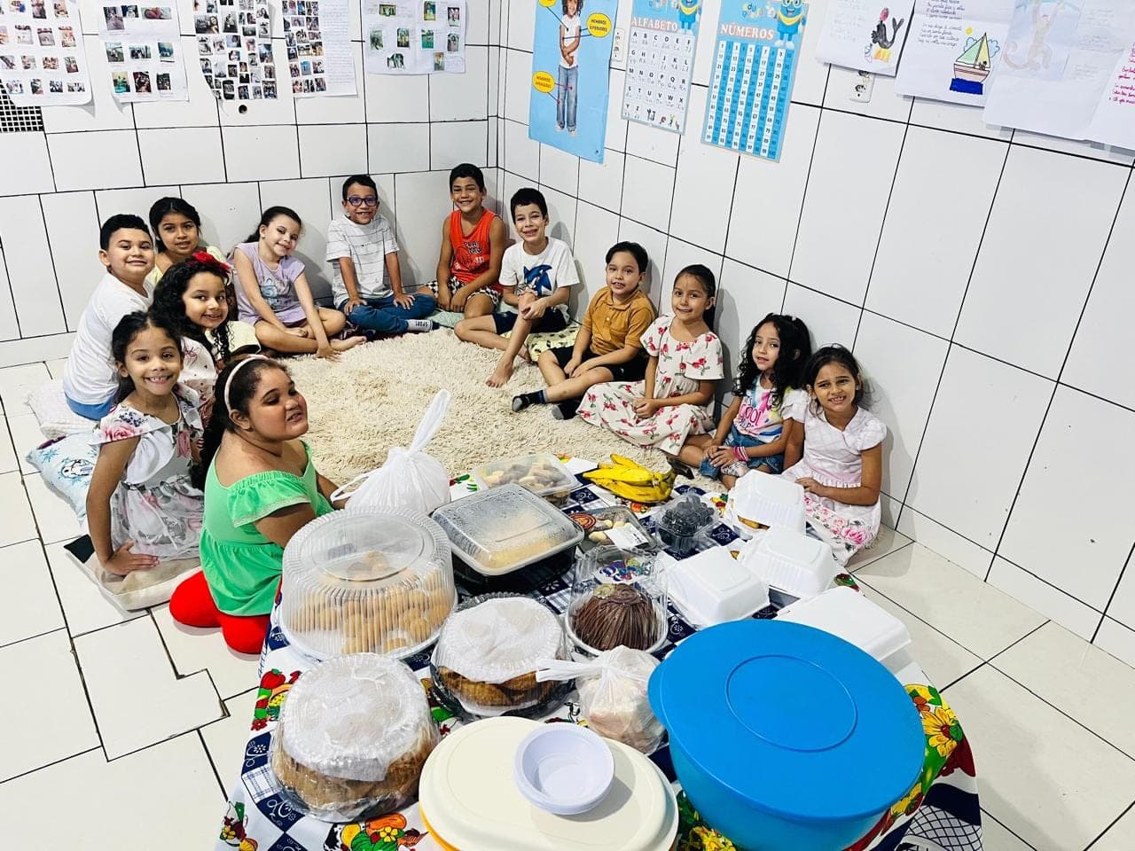 Alunos do 2º Ano do Ensino Fundamental em atividades pedagógicas na Eduque Já (foto 15)