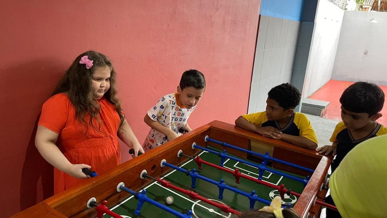 Alunos do 3º Ano do Ensino Fundamental em atividades pedagógicas na Eduque Já (foto 6)
