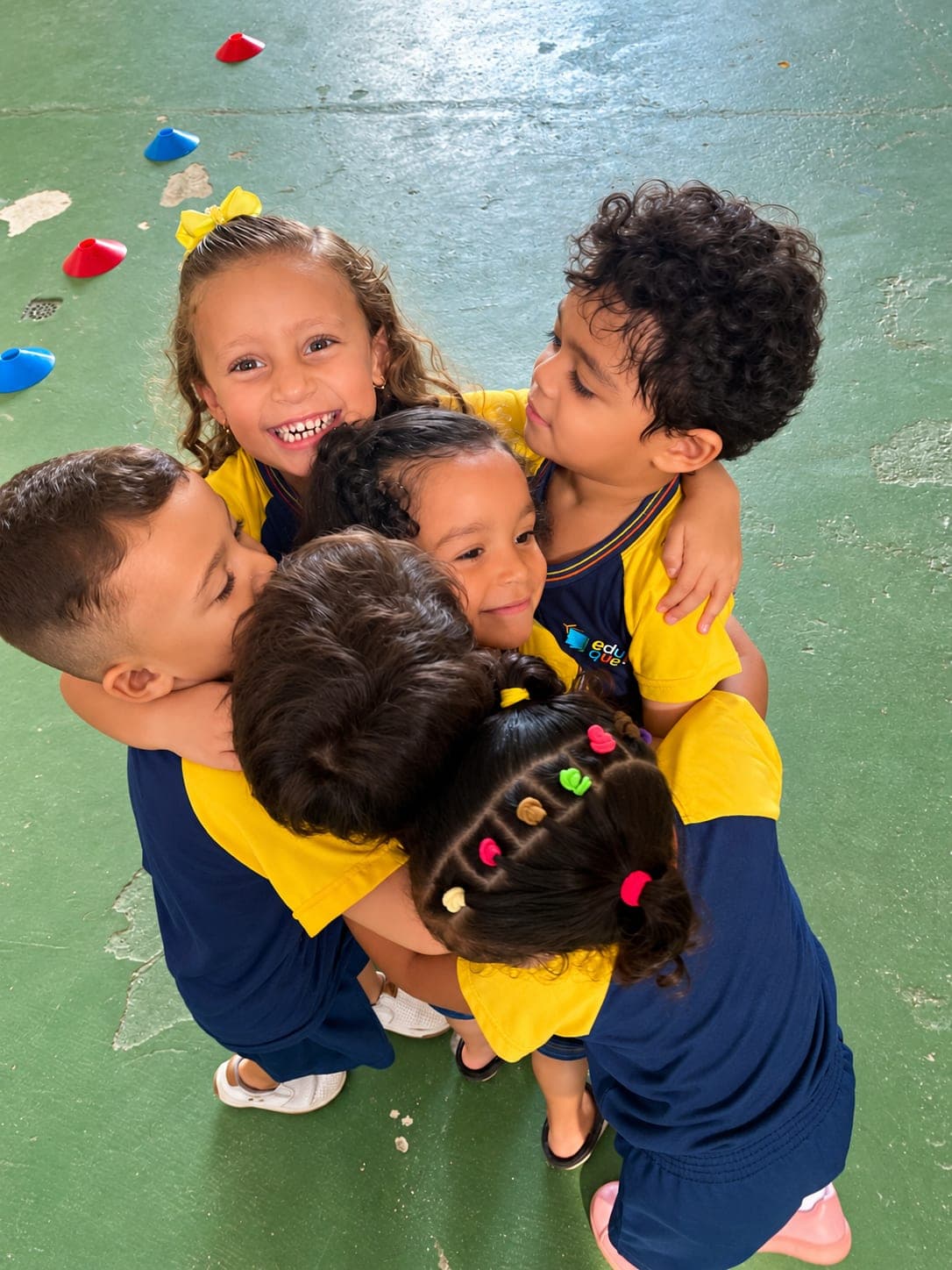 Crianças do Infantil 3 participando de atividades pedagógicas na Eduque Já (foto 8)