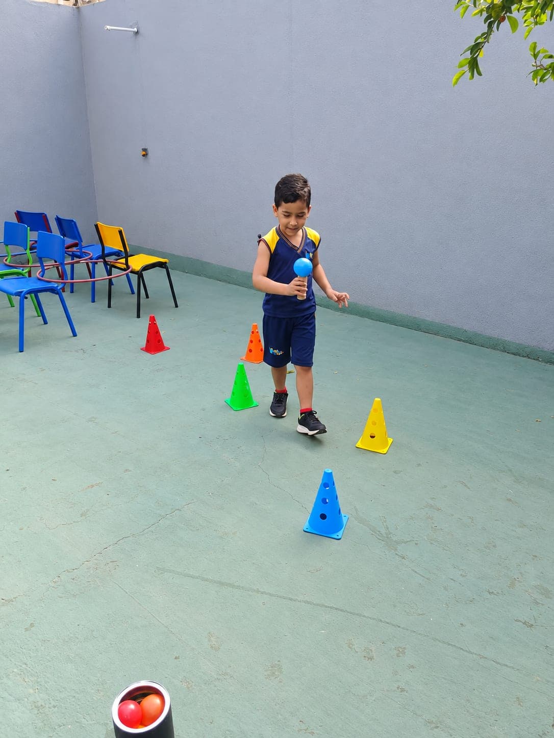 Crianças do Infantil 4 participando de atividades pedagógicas na Eduque Já (foto 8)