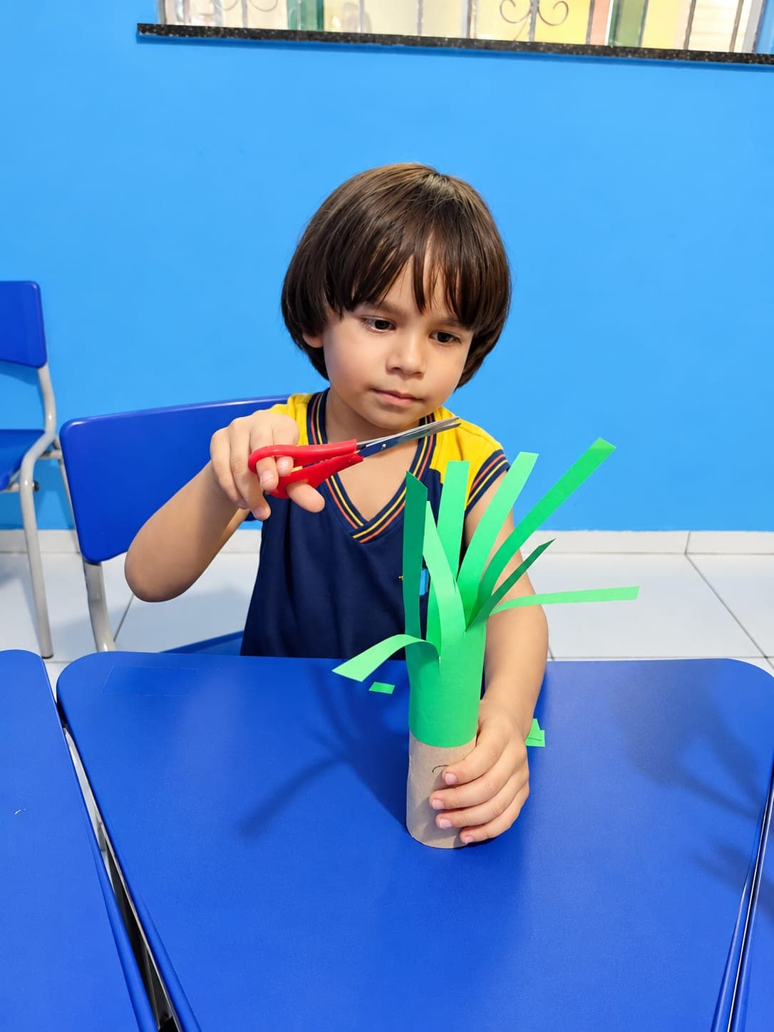 Crianças do Infantil 4 participando de atividades pedagógicas na Eduque Já (foto 9)