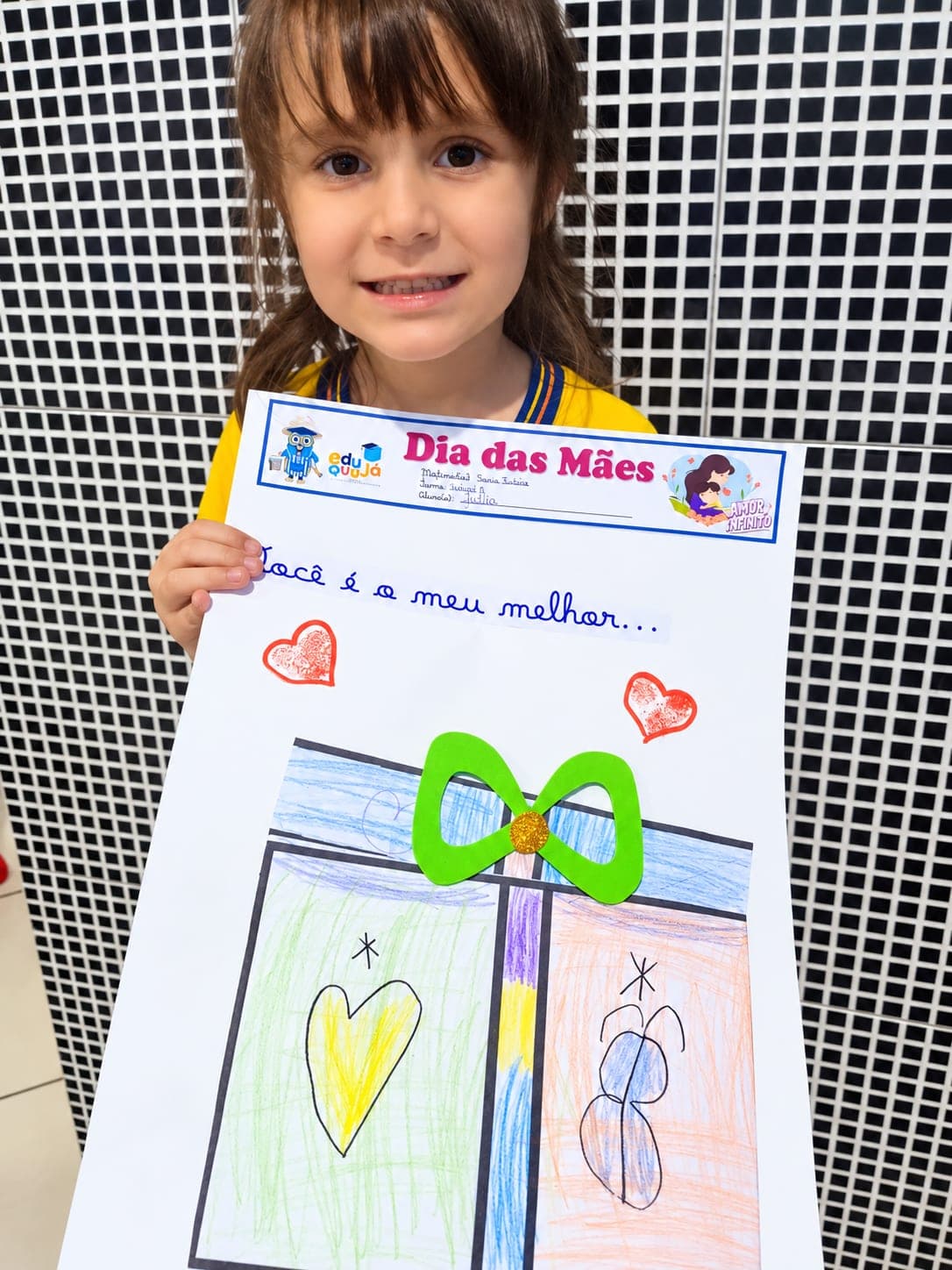 Crianças do Infantil 5 participando de atividades pedagógicas na Eduque Já (foto 6)