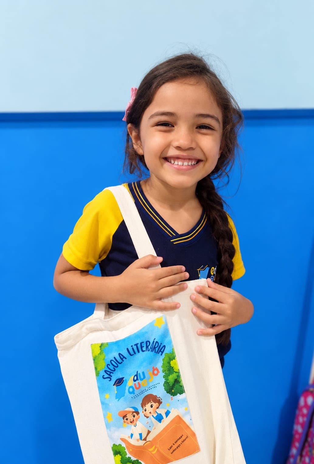 Crianças do Infantil 5 participando de atividades pedagógicas na Eduque Já (foto 7)